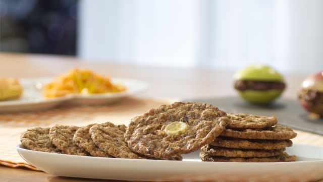 Bolachas de Aveia, Chocolate e Banana
