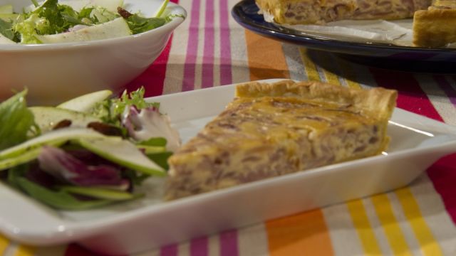 Tarte de Cebola e Queijo da Ilha