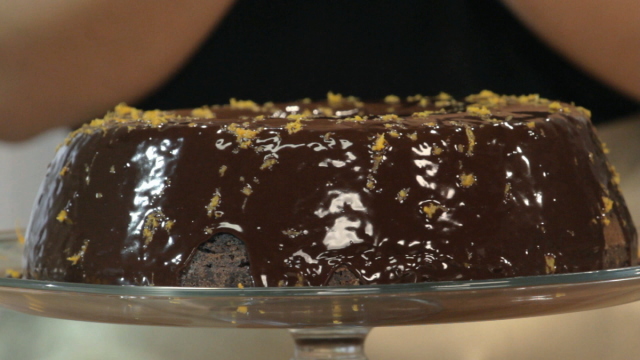 Bolo de Chocolate e Curgete