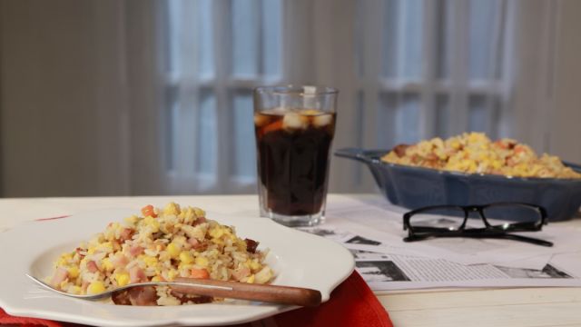 Arroz Chao-Chao de Frango e Legumes