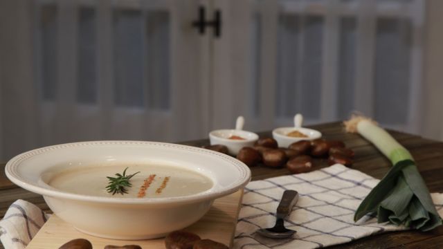 Creme Aveludado de Castanhas