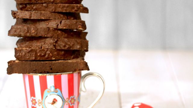 Biscotti de Chocolate e Laranja