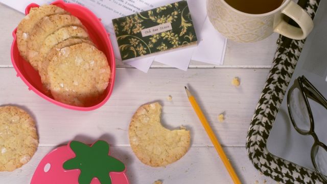 Bolachas de Limão e Côco