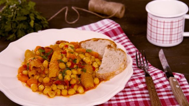 Molhinhos de Borrego com Grão