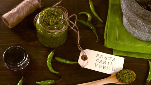 Pasta de Caril Verde