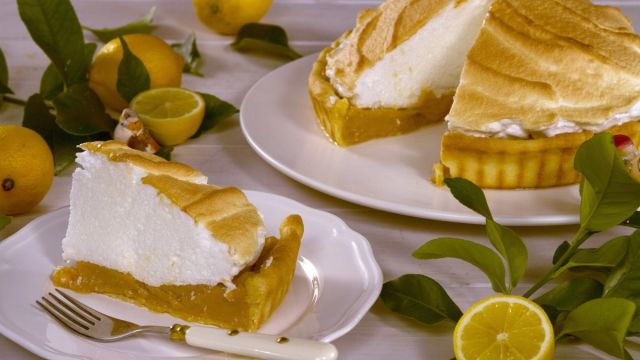 Tarte de Limão Merengada