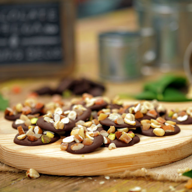 Chocolate Belga com Frutos Secos