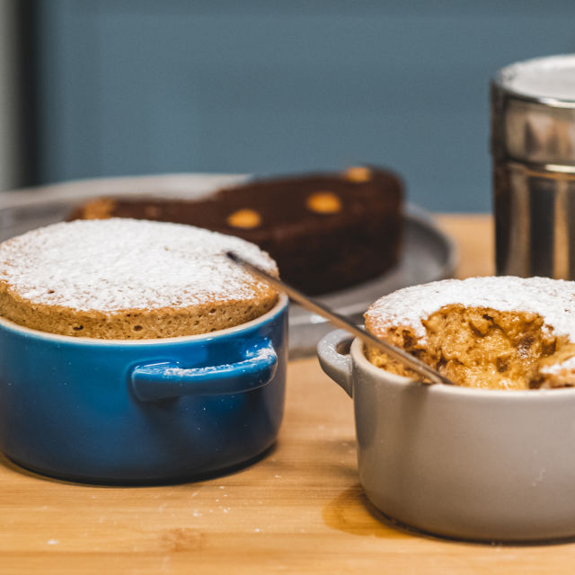 Suflê de Bolo de Mel | Madeira