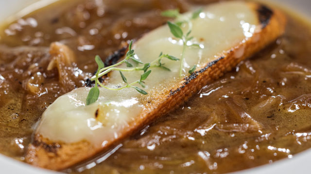 Sopa Cebola à Azeitão