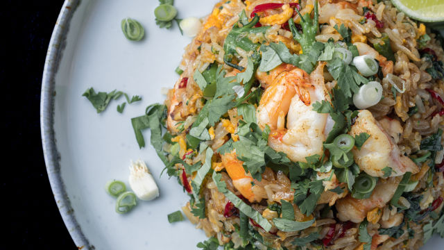 Arroz Thai de Camarão