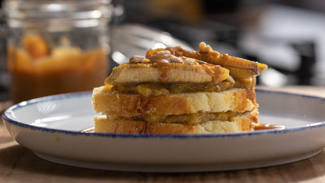 Bolo de Banana e Ginguba