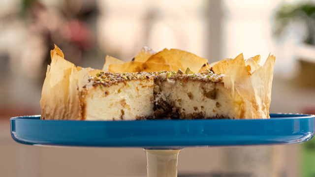 Cheesecake de Baklava