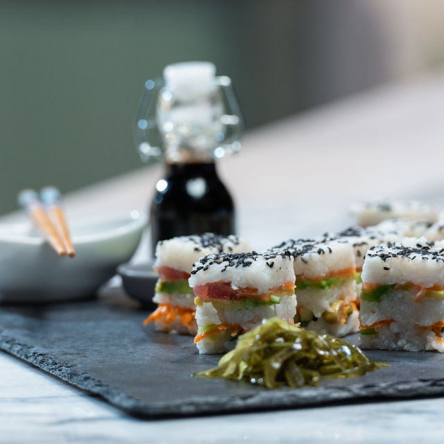 Pudim de Sushi