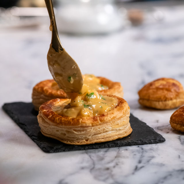 Vol-au-vent de Camarão