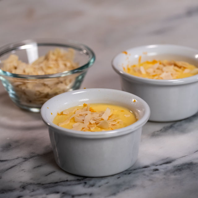 Creme de Leite de Laranja e Cardamomo