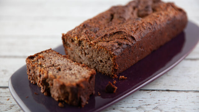 Pão de Banana e Nozes