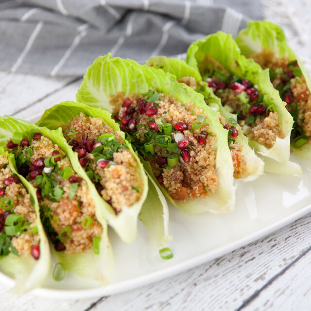 Salada de Quinoa do Médio Oriente