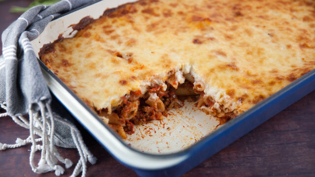 Pastitsio Grego de Borrego