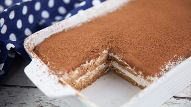 Tiramisu de Coco Sem Glúten