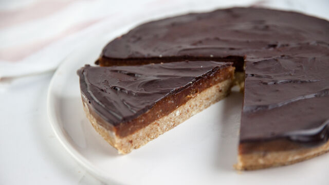 Tarte de Caramelo Salgado Vegan