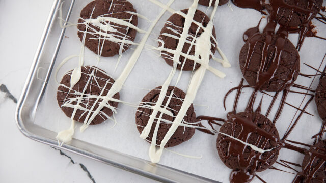 Bolachas de Chocolate Triplas