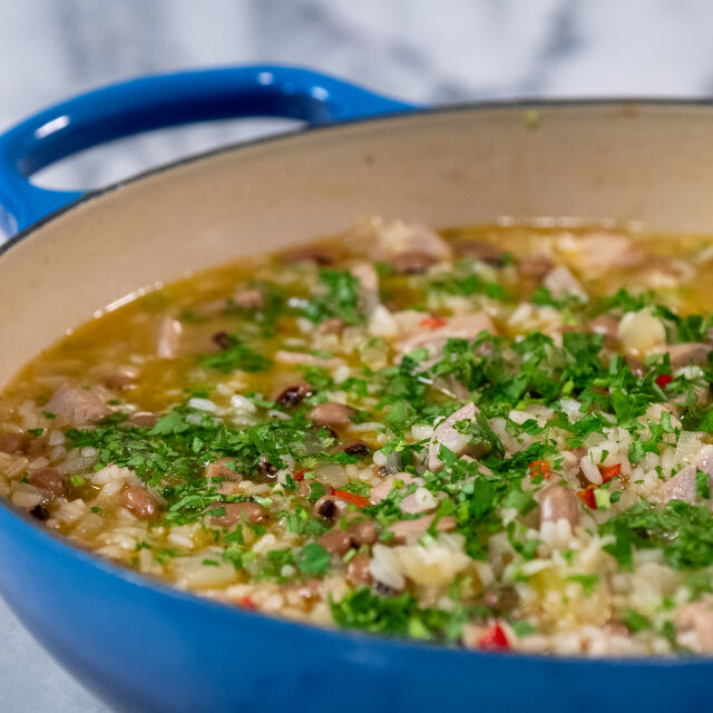 Arroz de Atum Malandrinho com Feijão Frade