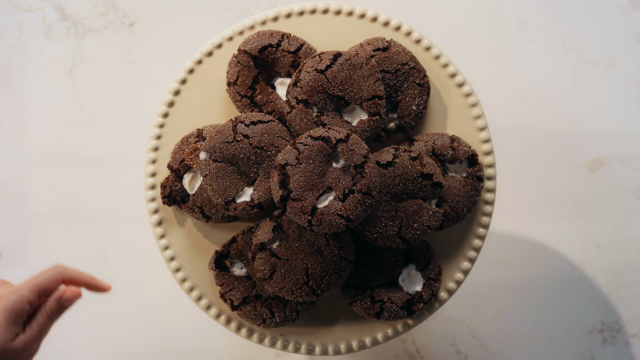 Spicy Cookies com Chocolate e Marshmallow