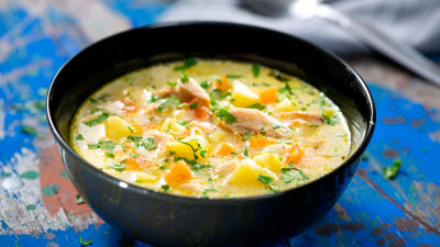 Šarenolika pileća supa