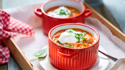 Čorba od kobasica sa testeninom orzo