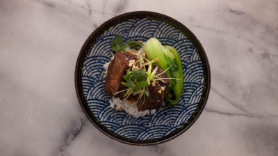 Potrbušina u hojzin sosu