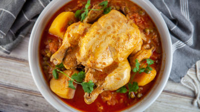 Kari od pečene piletine