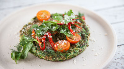 Fritata sa zelenim začinskim biljem