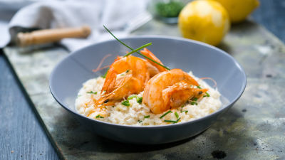 Rižoto od škampa i karfiola