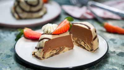 Palačinke s musom od čokoladnog maskarponea