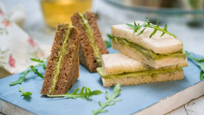 Sendviči s musom od avokada