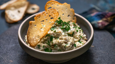 Predjelo od patlidžana i krem sira