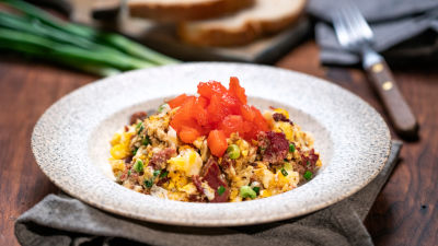 Kajgana sa usoljenom govedinom