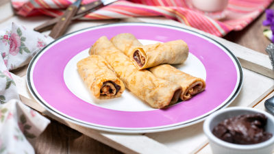 Palačinke sa domaćim čokoladnim prelivom