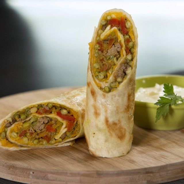 Burito s mlevenim mesom
