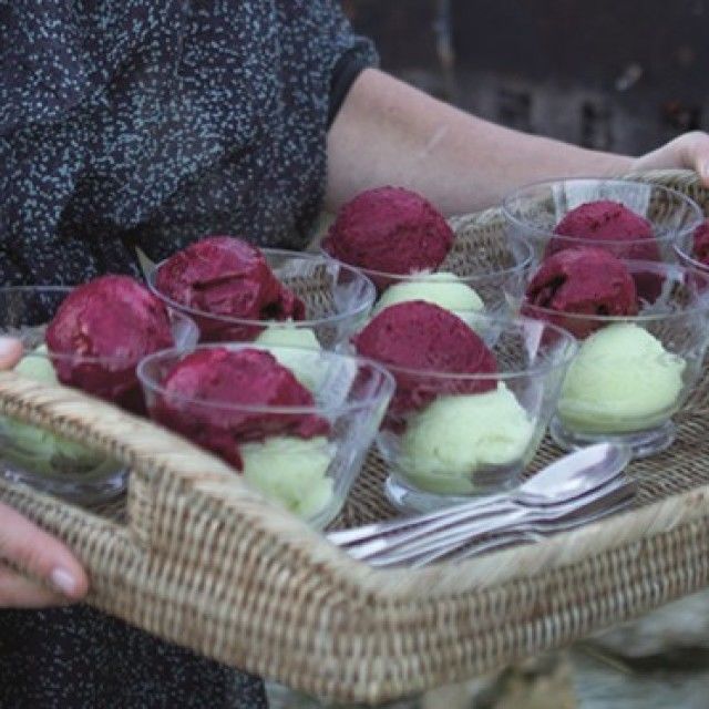 Sorbet od jabuka i malina
