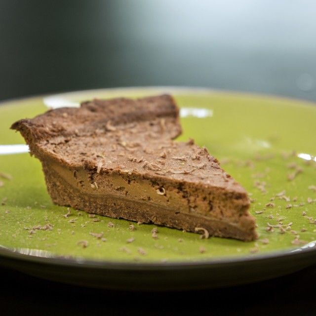 Čokoladni tart sa sladoledom