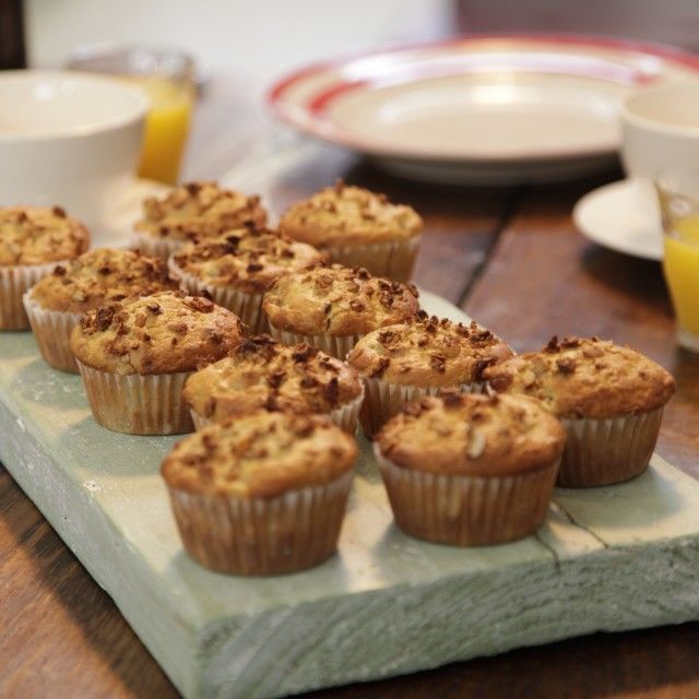 Mafini od kruške i muslija