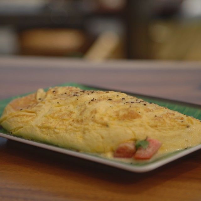 Omlet od paradajza i korijandera