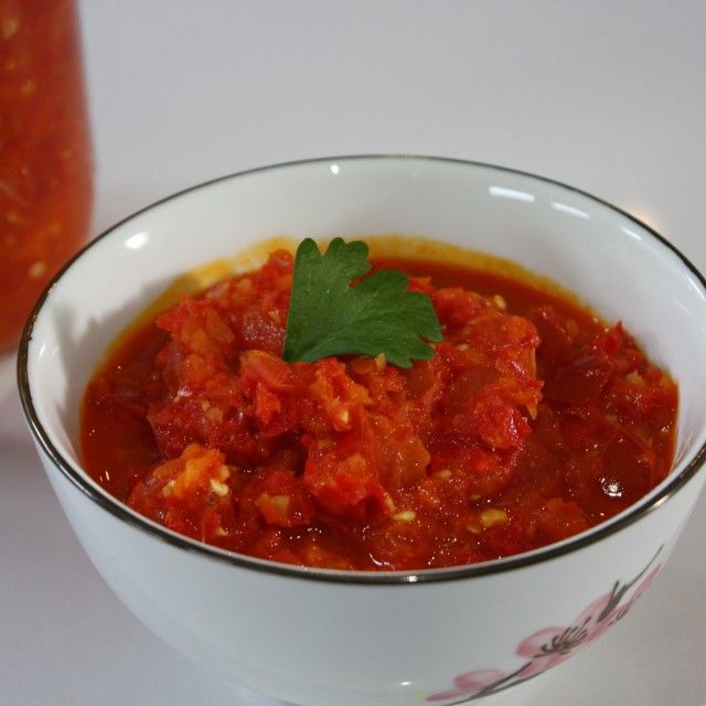 Sambal s paradajzom bake Irene