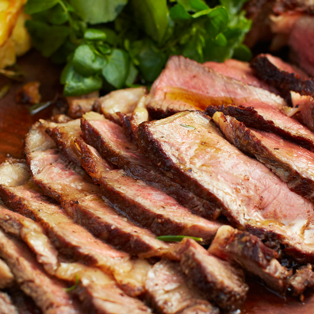 Savršeni biftek i pečeni krompir sa sirćetom