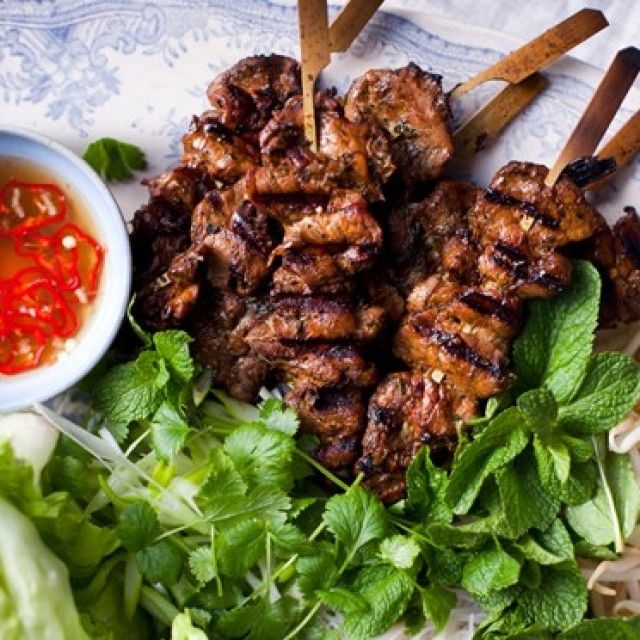 Vijetnamski svinjski ražnjići