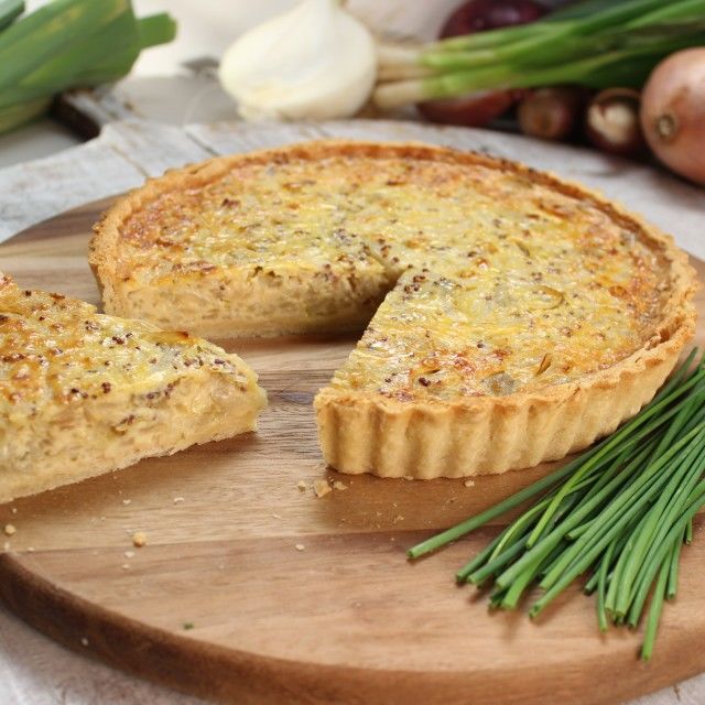 Tart od vlašca i crnog luka