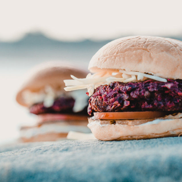 Burger od cvekle
