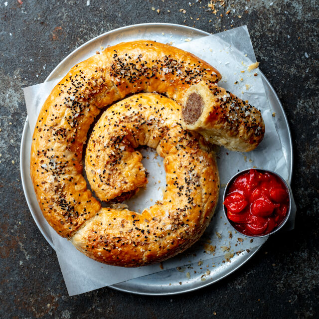 "BOEREWORS" kobasica uvijena u testo