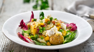 Krompirjeva solata z rikoto